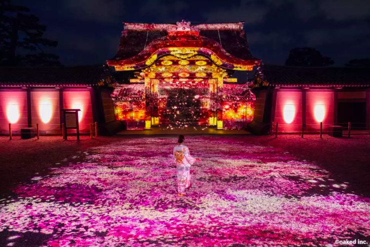 NAKED 櫻花祭 2025・二条城 入場券 